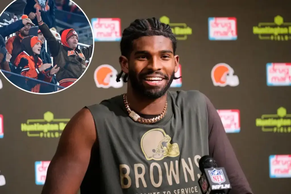 What Shedeur Sanders isn't fond of from Browns fans following a challenging debut