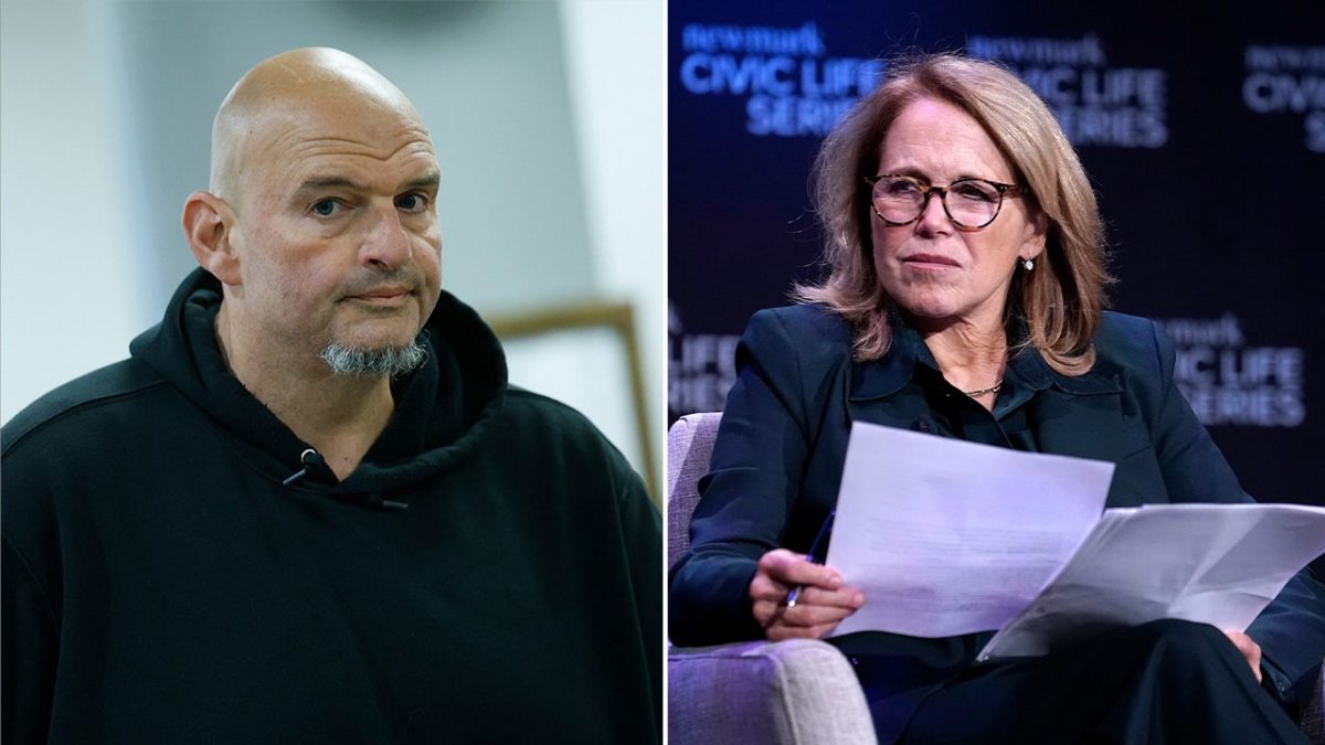 White House criticizes Katie Couric for questioning Fetterman about Charlie Kirk