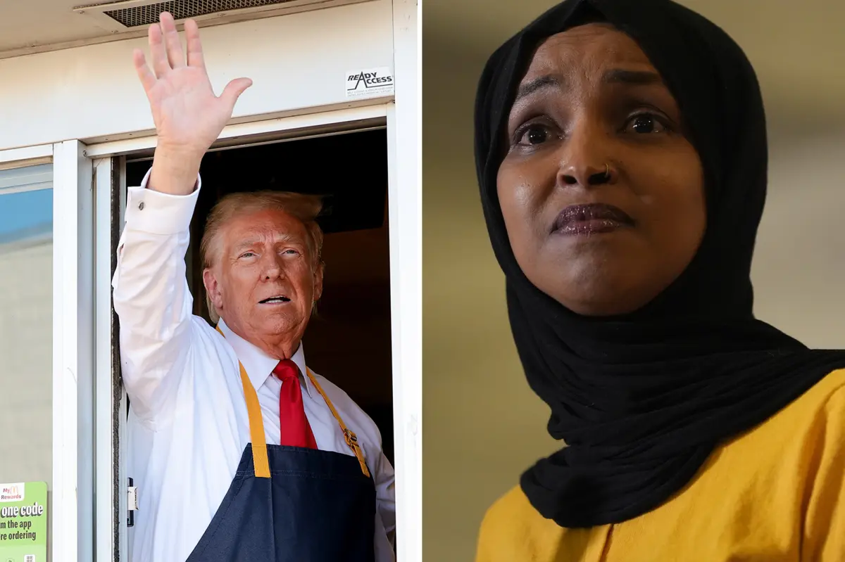 White House mocks Ilhan Omar with McDonald's image, implying she should return to Somalia