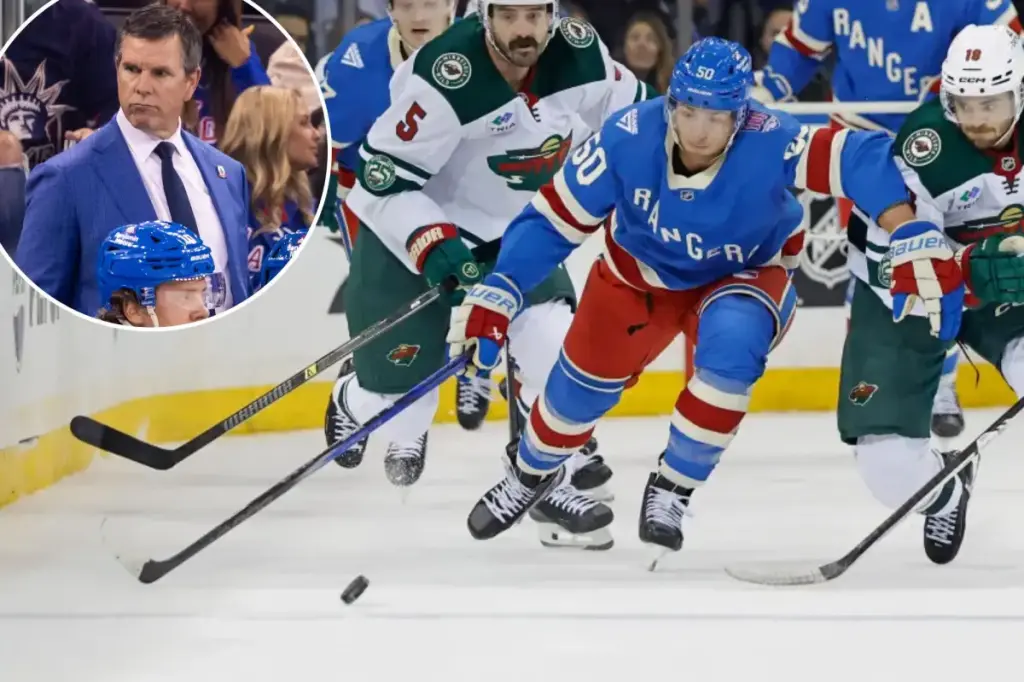 Will Cuylle takes important power play position as Rangers look for motivation