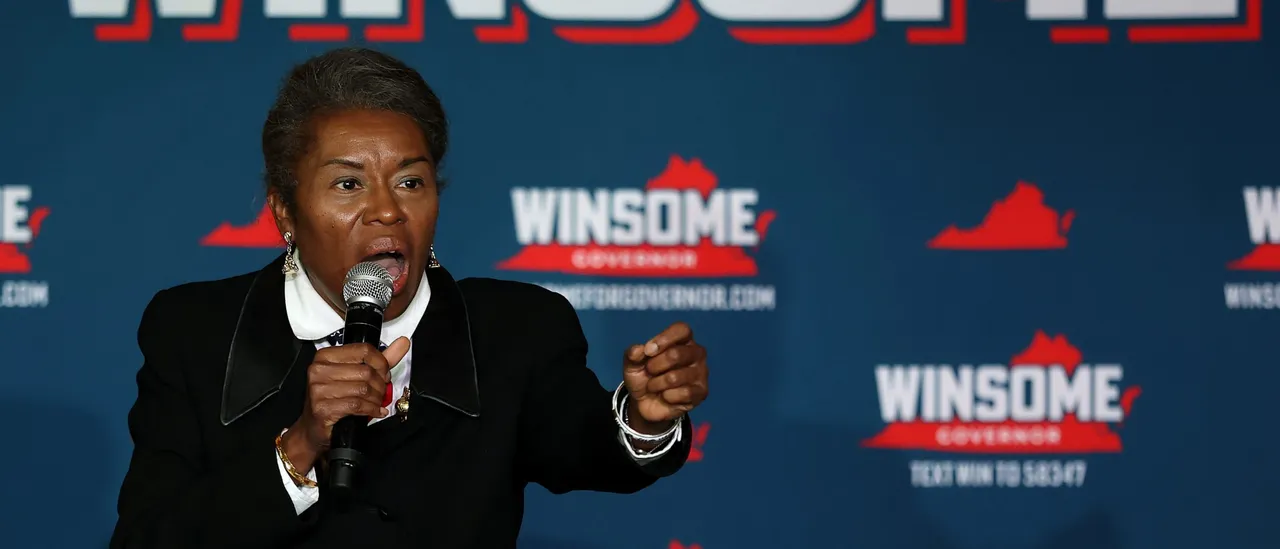 Winsome Earle-Sears, a Republican, does not succeed in the Virginia governor's race.