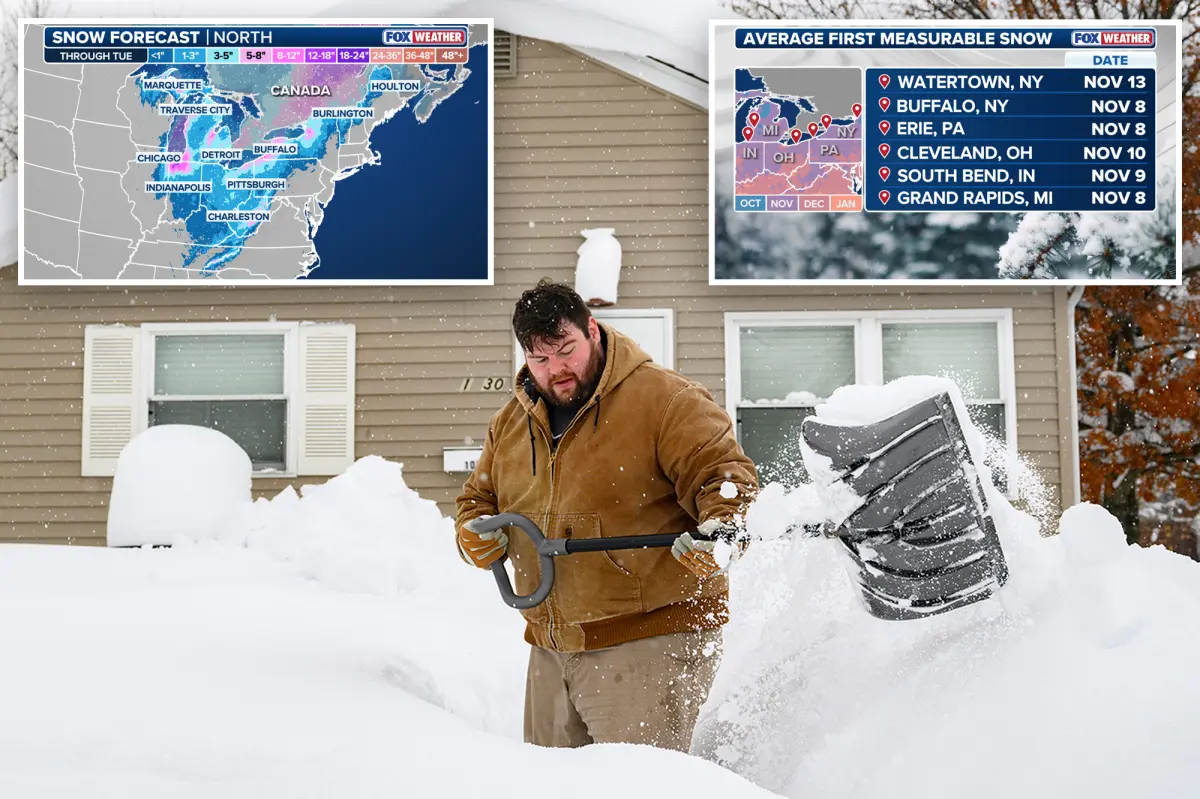 Winter storm alert for Chicago as heavy snowfall aims for Great Lakes, bringing up to 2 feet.