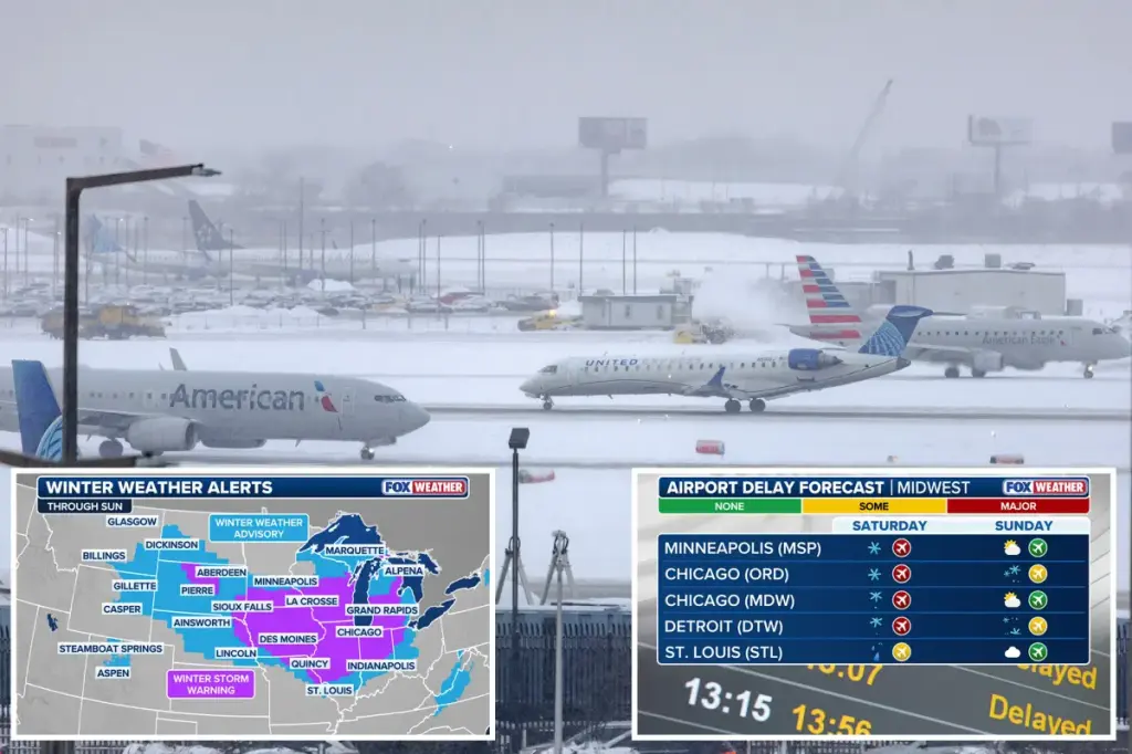 Winter storm hits the Midwest, creating disruption for travel after Thanksgiving