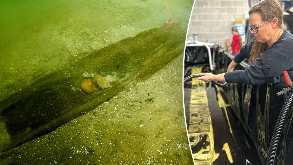 Wisconsin lake uncovers the oldest dugout canoe discovered in the Great Lakes area