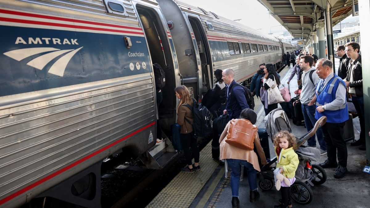 With Thanksgiving approaching, Amtrak achieves a ridership milestone of 34.5 million trips.