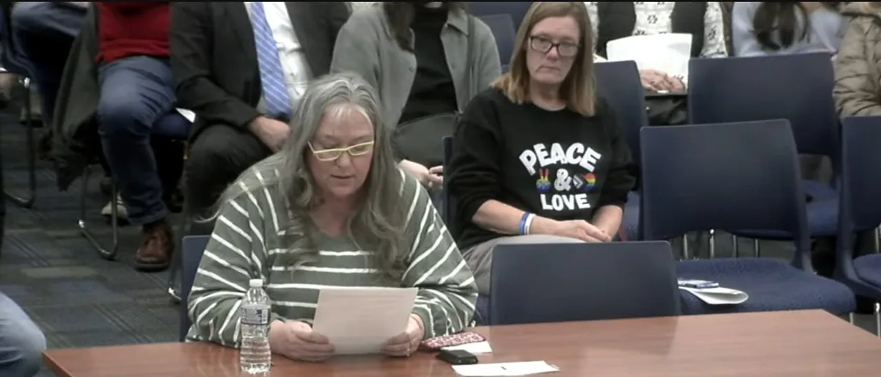 Woman Cries Unjustly Arguing Turning Point Chapter Puts High School Students at Risk