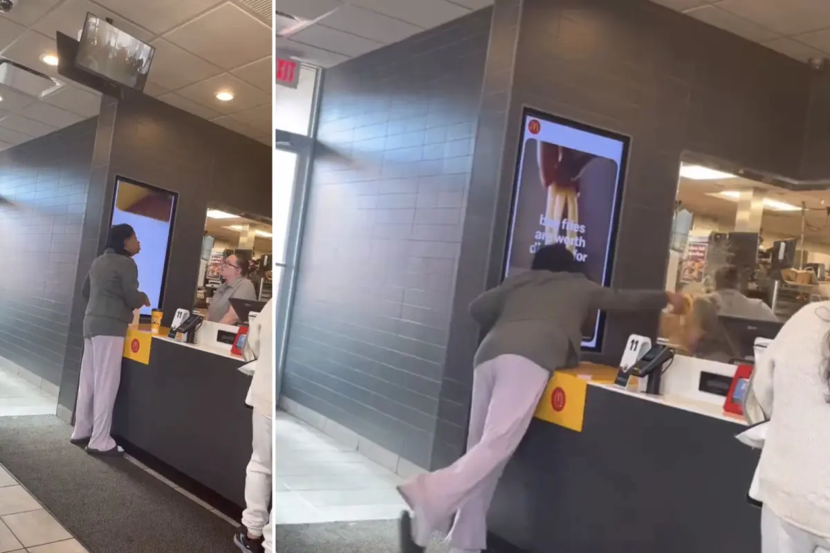 Woman filmed throwing hot coffee at McDonald's employee is sought by police