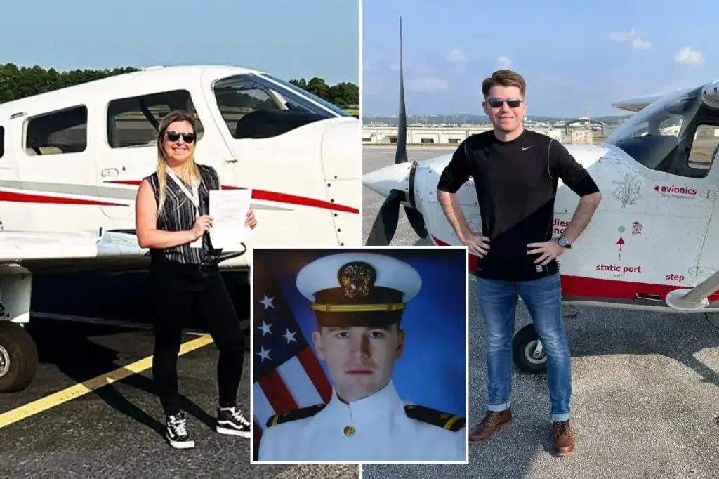 Woman pilot and Navy officer in flight training believed to be dead following plane crash in New Orleans lake