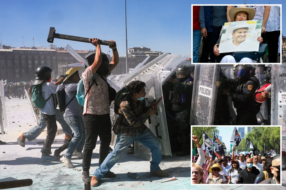 Youth in Mexico City rally against crime and corruption gathers strength