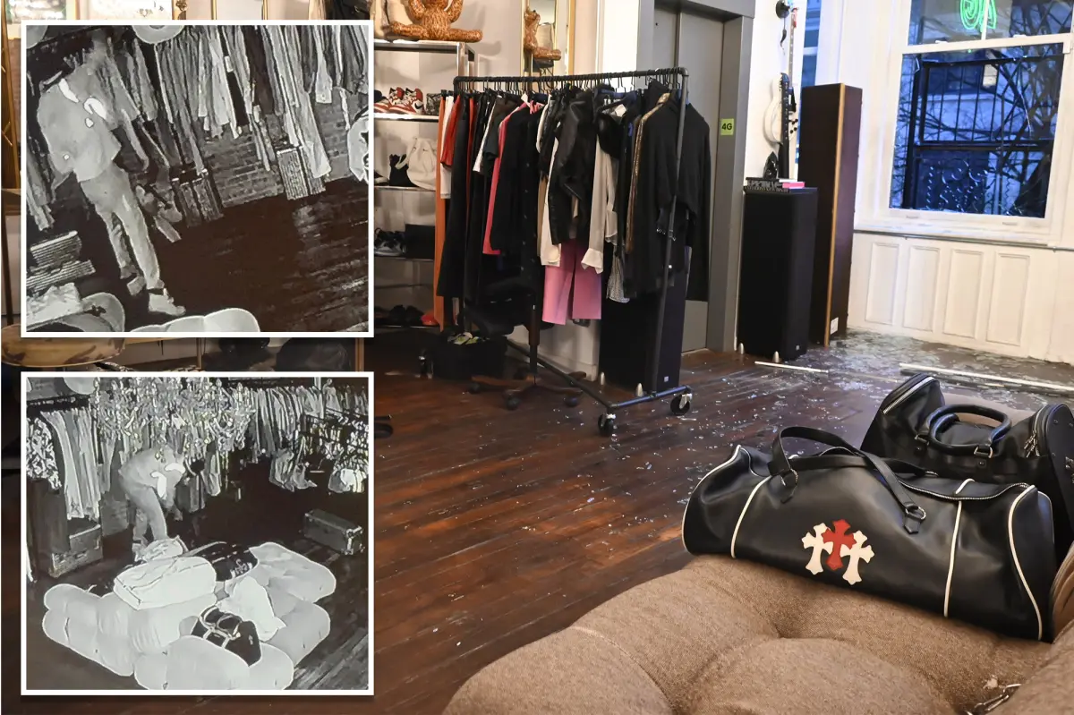 $1 million in goods taken in under 5 minutes from upscale shop in SoHo, resembling a Louvre-style robbery