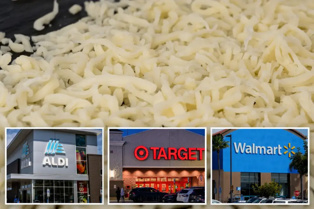 1.5 million bags of shredded cheese sold at Walmart and Target recalled due to concerns of metal contamination