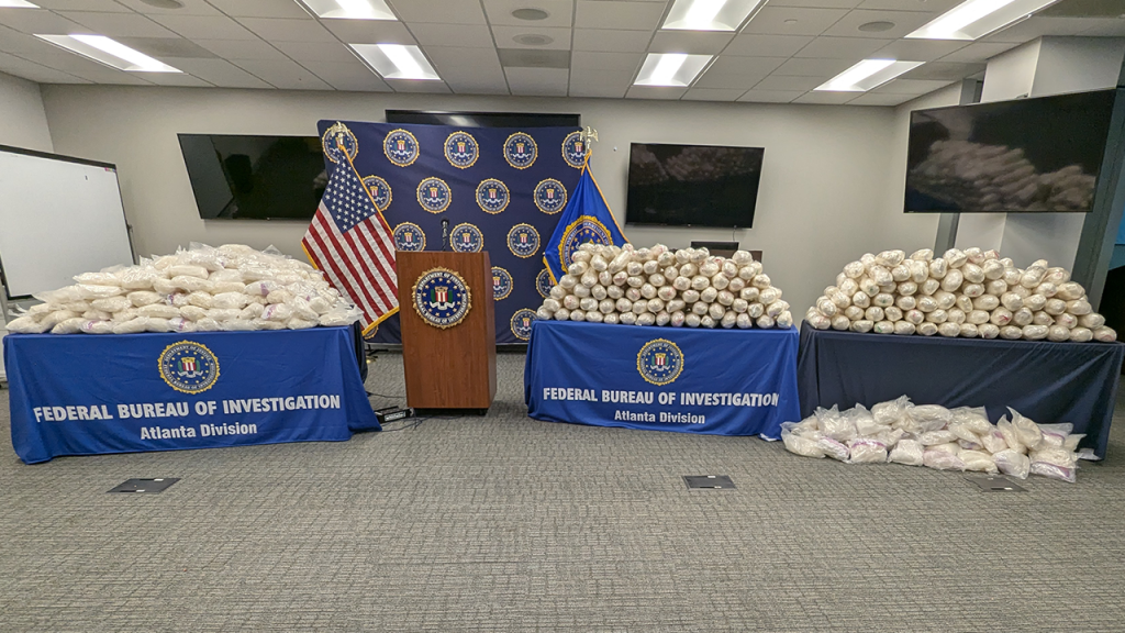 1,600 pounds of meth hidden in fruit confiscated in Atlanta region