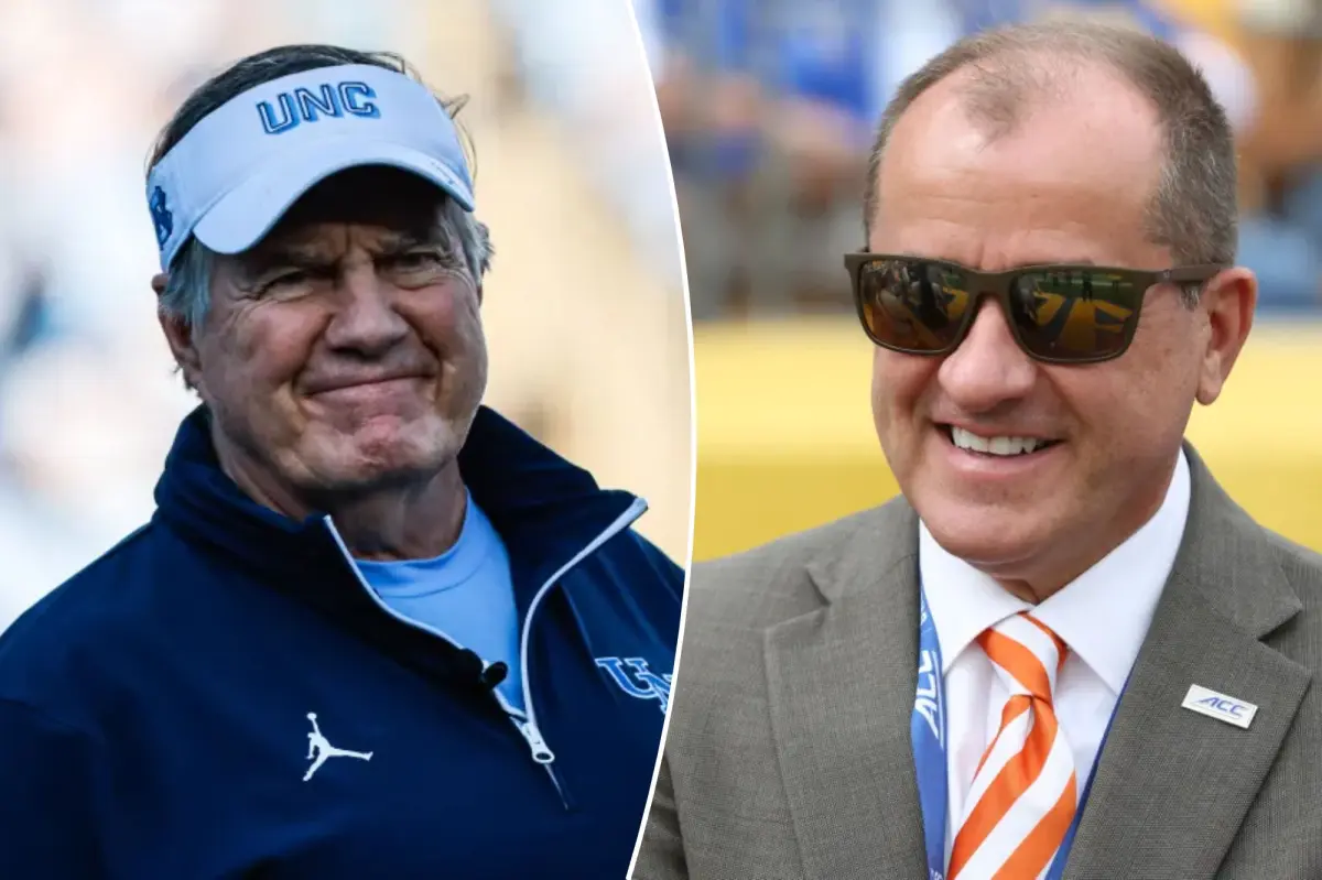 ACC commissioner supports Bill Belichick following challenging season at UNC