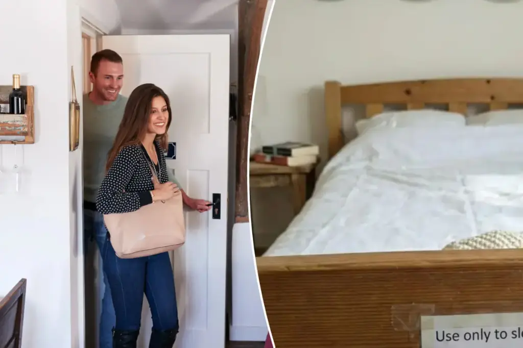Airbnb visitors surprised to discover unreasonable rule for bed usage