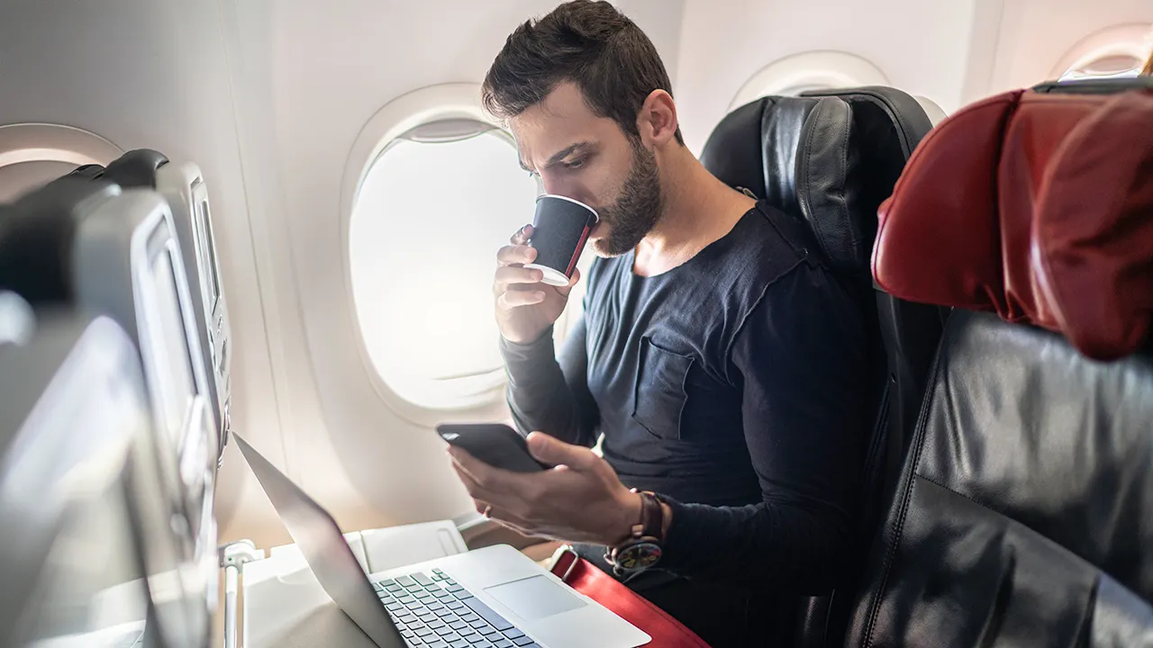 Airline traveler brews espresso during flight in viral TikTok clip with 2M views as others respond