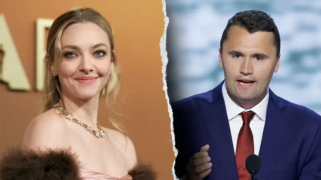 Amanda Seyfried stands by her comments labeling Charlie Kirk as 'hateful'