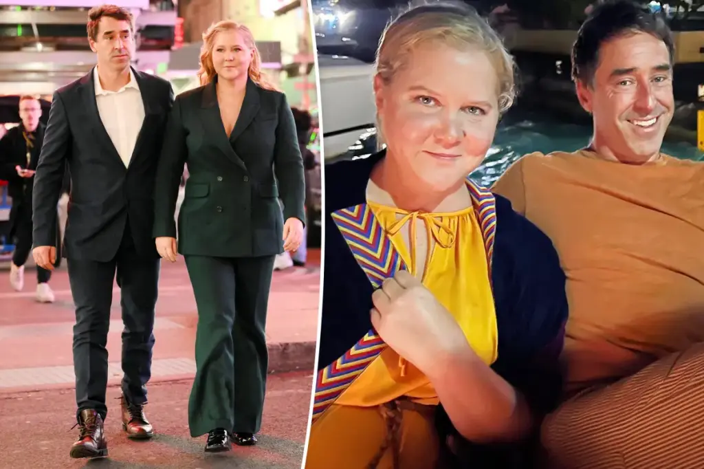 Amy Schumer responds to marriage rumors about Chris Fischer after removing her wedding ring.