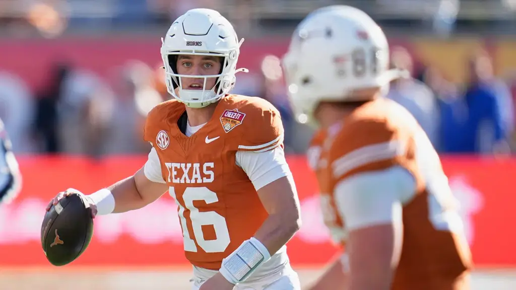 Arch Manning's four touchdown passes guide Texas to victory against Michigan