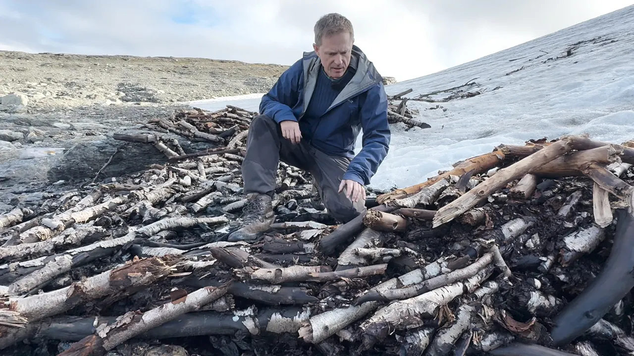 Archaeologists uncover a 1,500-year-old reindeer trap in the mountains of Norway