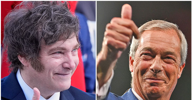 Argentina's Javier Milei 'Absolutely' Desires a Meeting with Nigel Farage