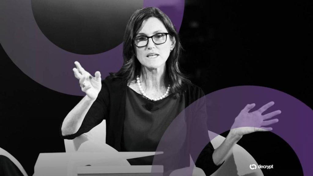 Ark Invest, led by Cathie Wood, purchases the dip in Coinbase, Circle, and Tom Lee's Ethereum-based BitMine.