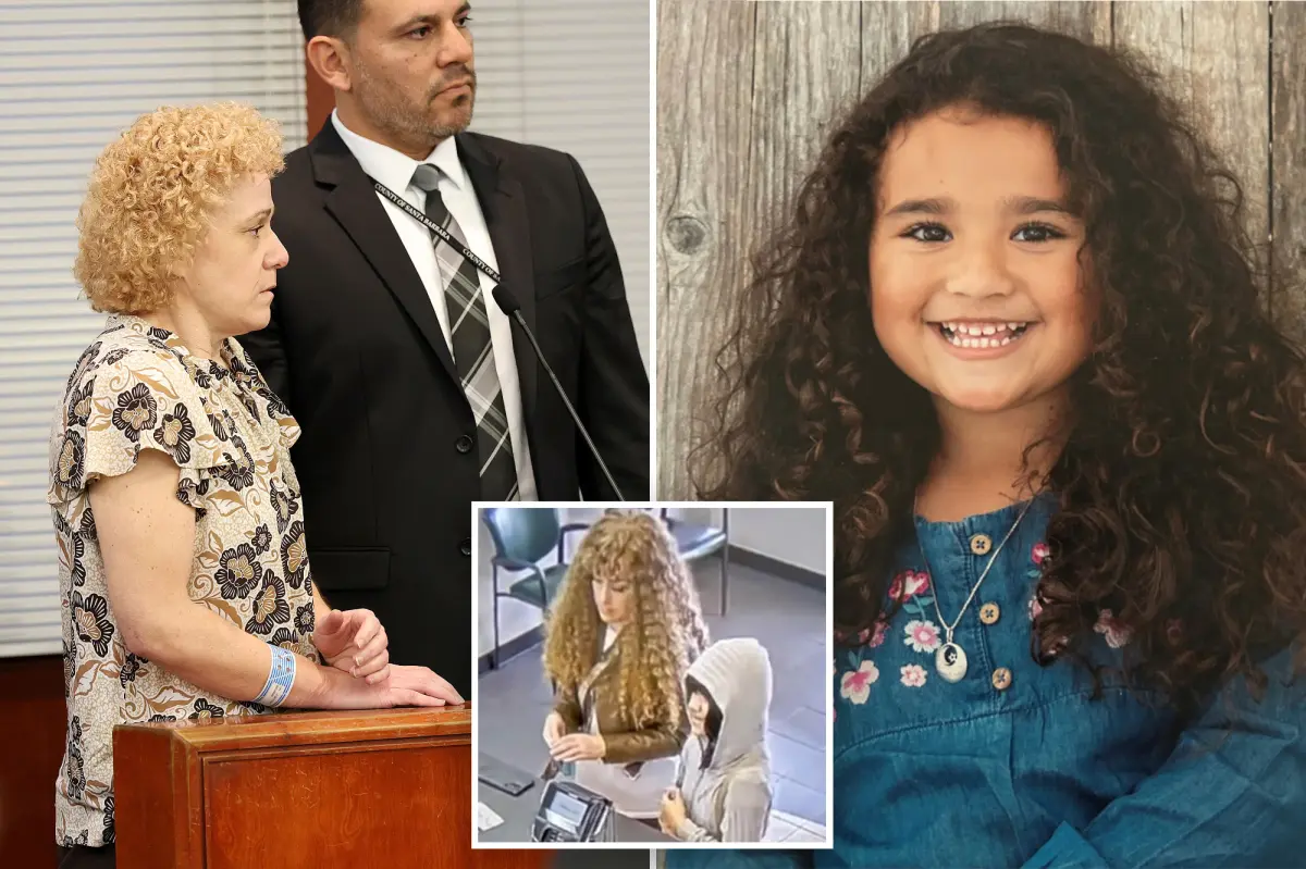 Ashlee Buzzard enters a not guilty plea in court to the murder of her 9-year-old daughter Melodee.