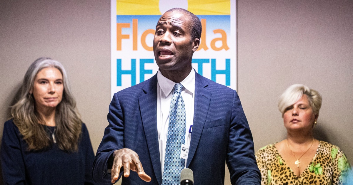 At a discussion about Florida's plan to eliminate school vaccine requirements, a standoff occurs between skeptics and doctors.