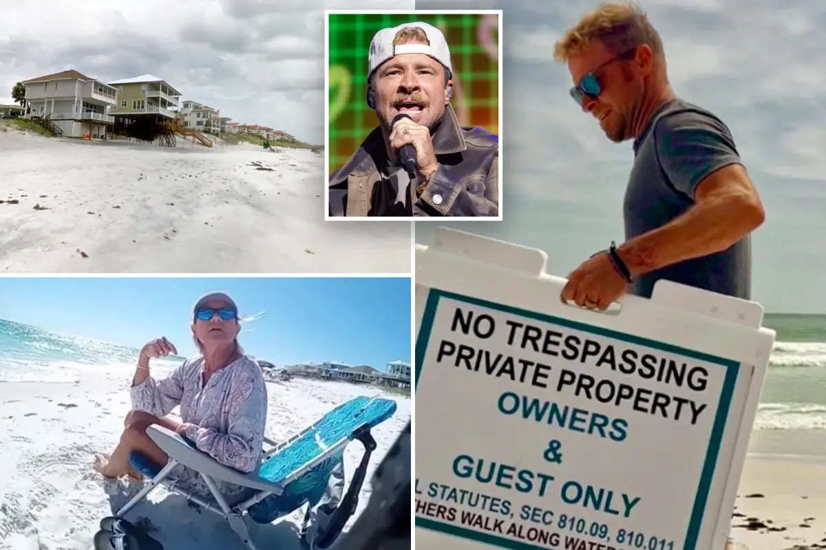 Attorneys argued about whether to dismiss Backstreet Boys singer Brian Littrell's lawsuit regarding trespassing on his Florida beach property.
