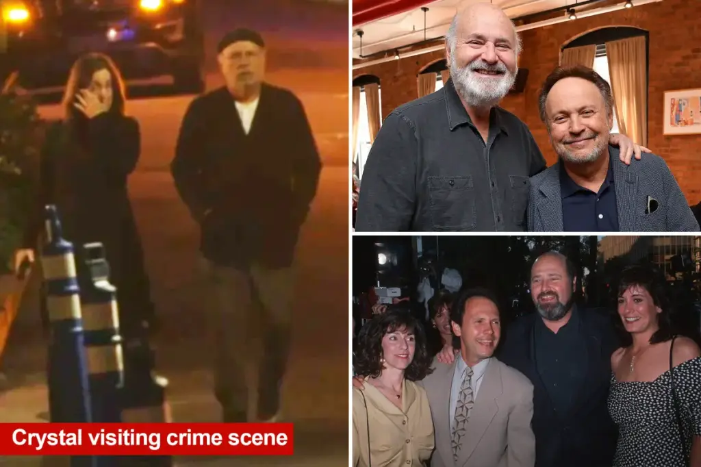 Billy Crystal spotted at Rob Reiner's Los Angeles residence shortly after the passing of his close friend