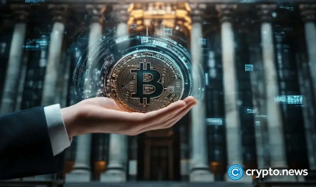 Bitcoin price forms a triangle shape as a breakout approaches.