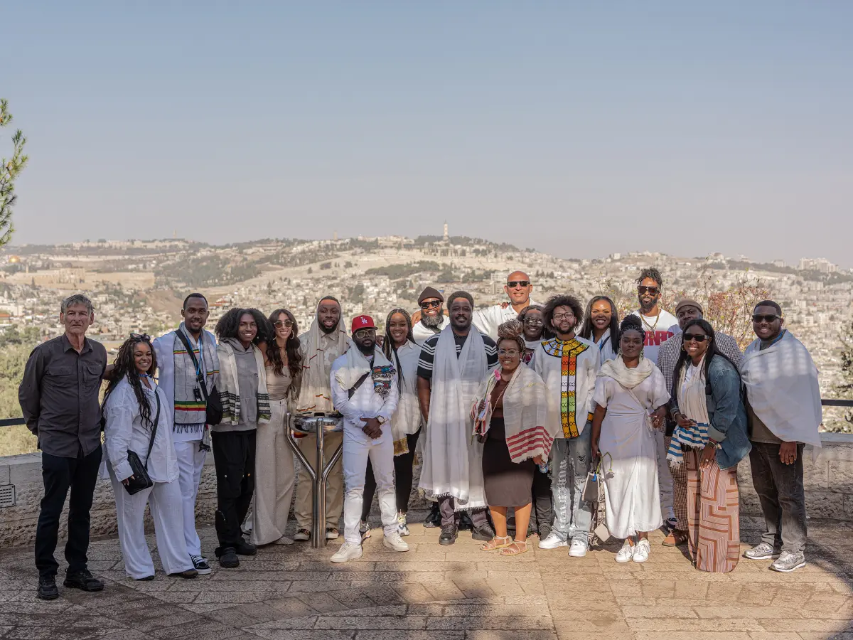 Black leaders travel from their hip-hop roots to the Holy Land and discover shared understanding
