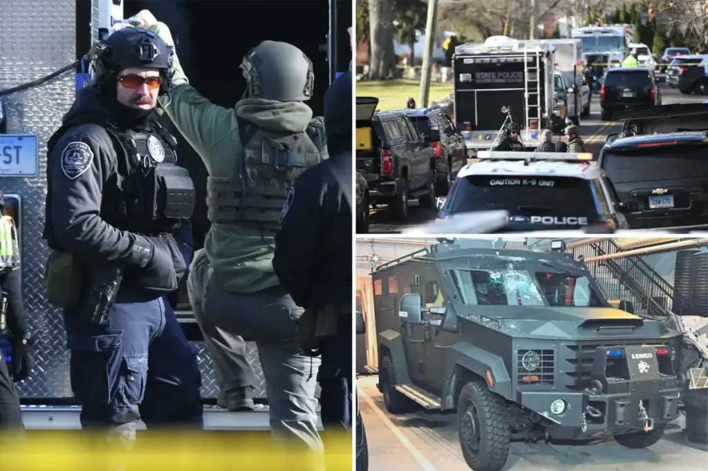 Body discovered in Connecticut following standoff with man who shot at police.