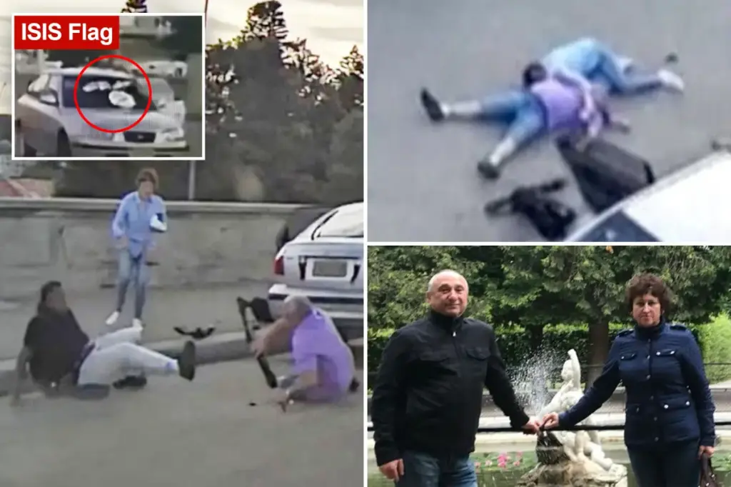 Brave couple lost their lives in each other's embrace while attempting to stop Bondi Beach attackers, heartbreaking video reveals