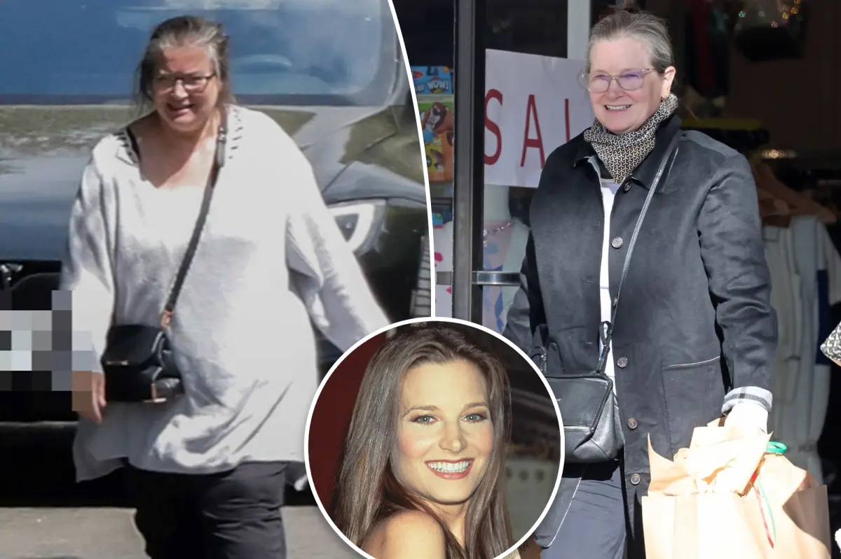 Bridget Fonda, 61, displays her weight loss during a rare appearance in public