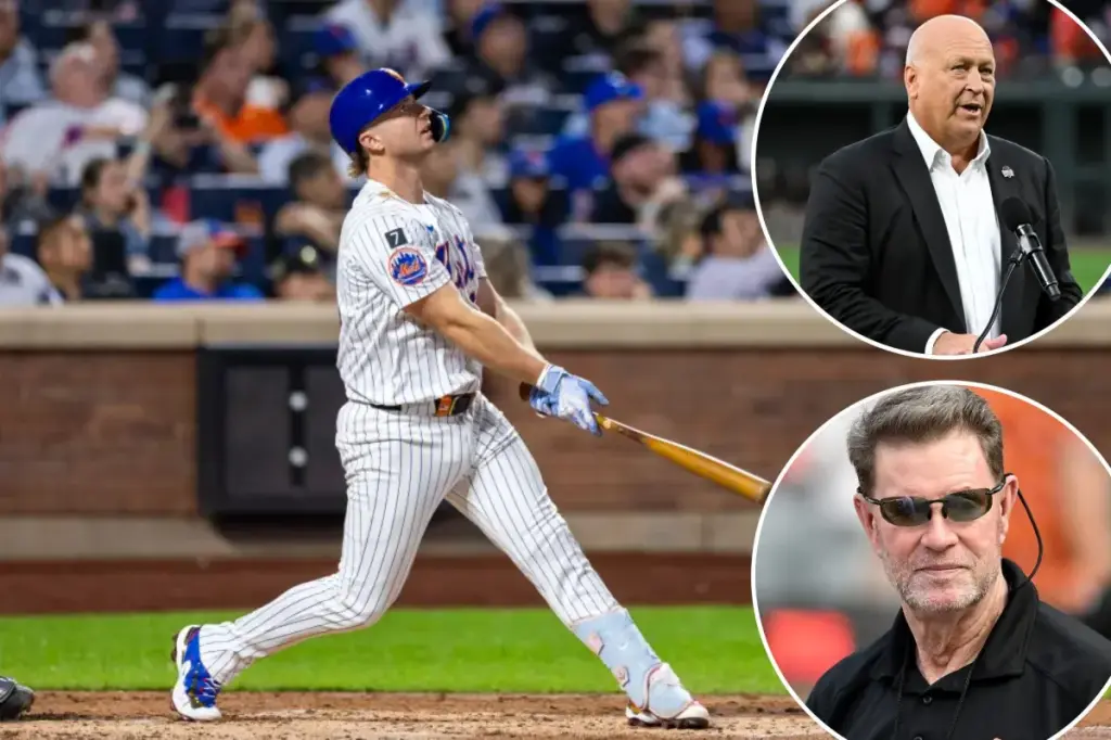 Cal Ripken and Jim Palmer warmly welcome Pete Alonso to the Orioles