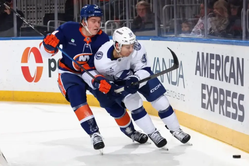 Cal Ritchie of the Islanders is starting to make his mark in the NHL.