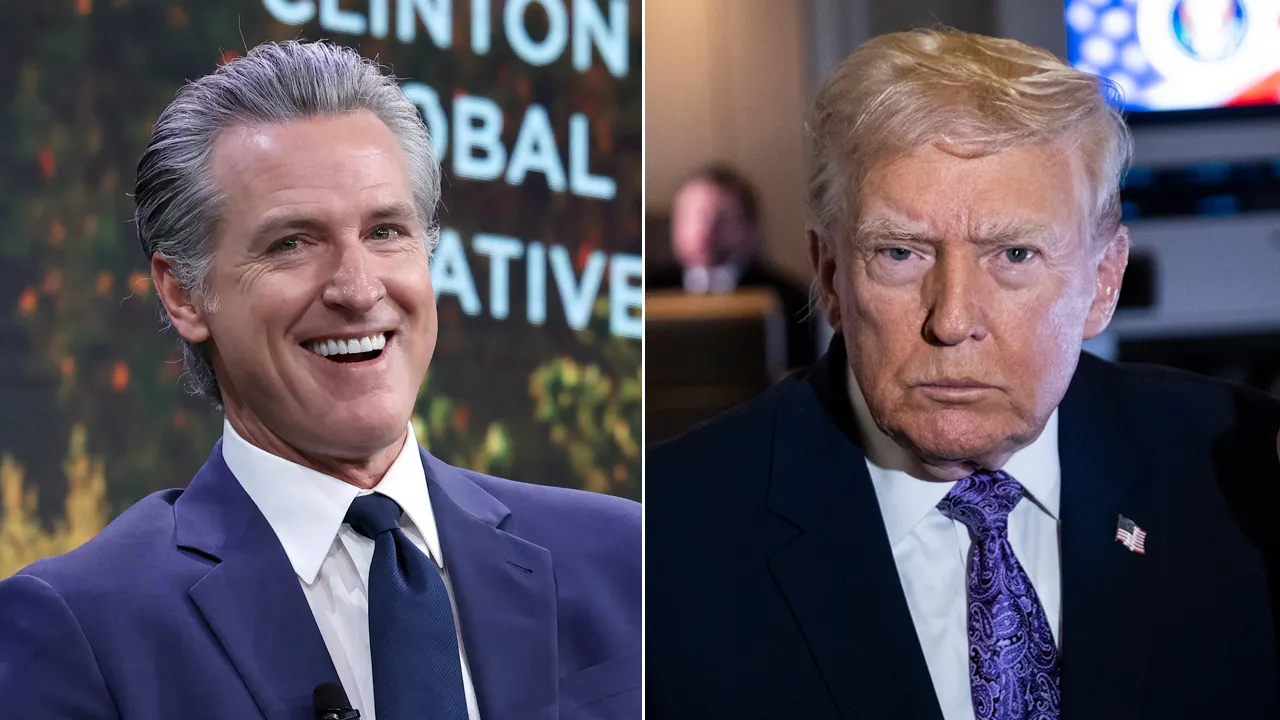 California Governor Gavin Newsom mocks the Trump administration with a seemingly AI-generated video.