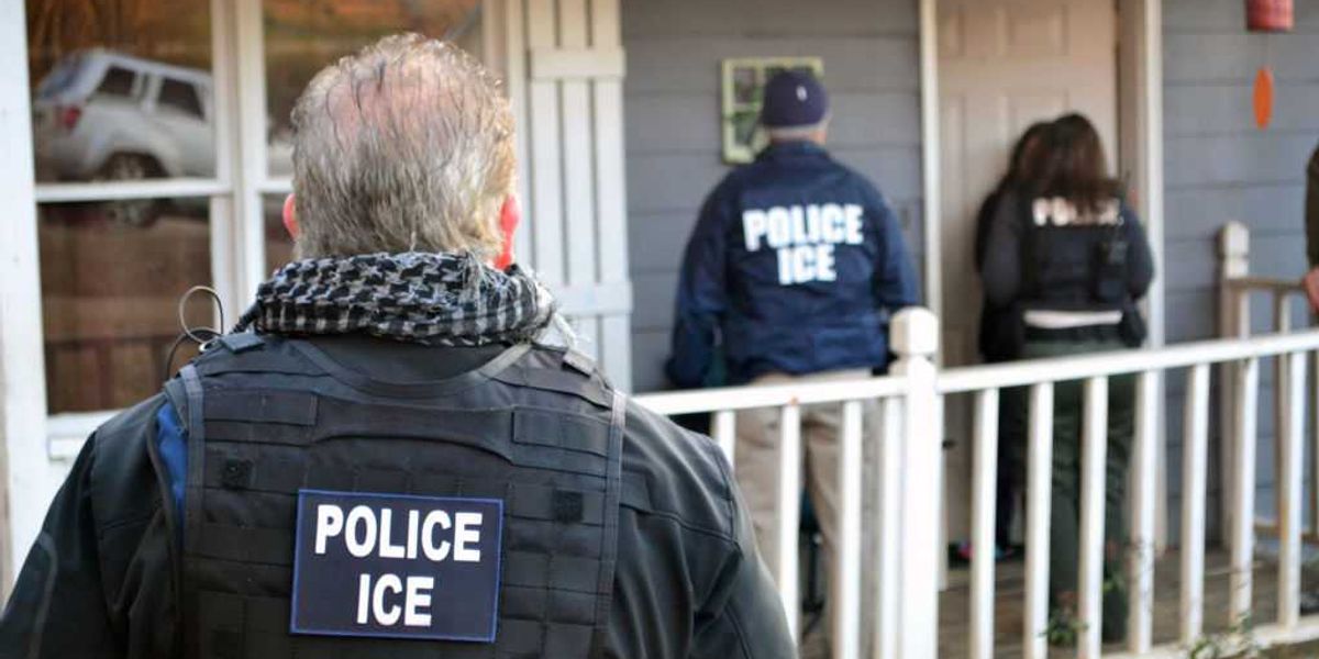 California introduces a platform to report ICE agents, but a Trump administration official argues that intimidation methods are ineffective.