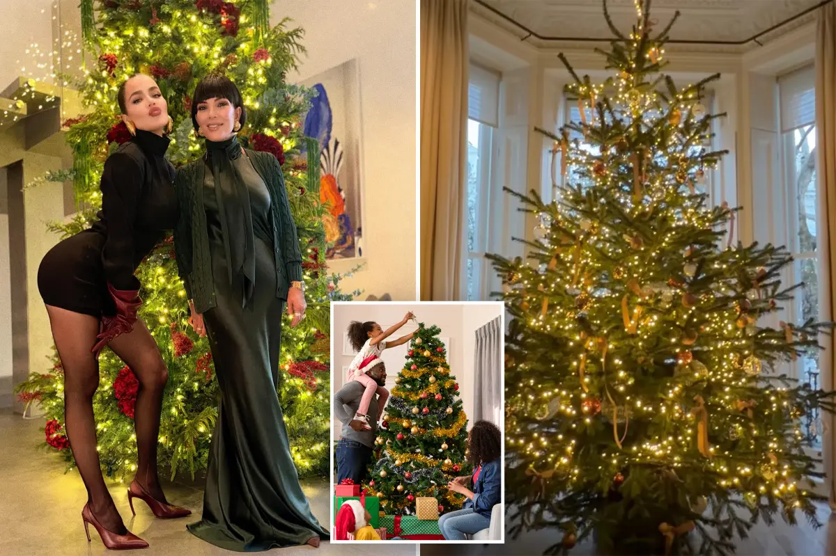 Celebrity 'naked Christmas tree' trend faces resistance: 'Ornaments are essential'