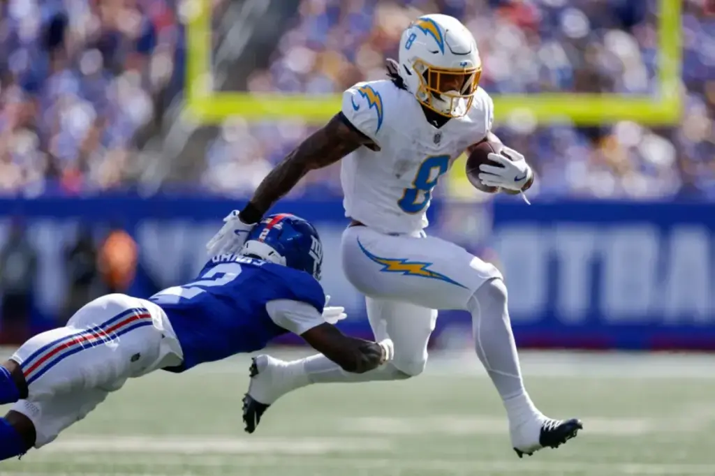 Chargers bring Omarion Hampton off injured reserve for game against Eagles on Monday night
