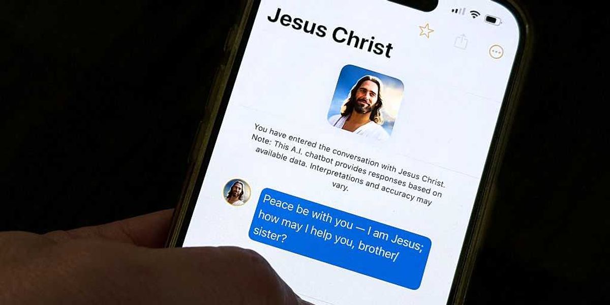 'Chatbot Jesus' is a digital imitation — and churches are believing it