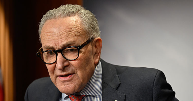 Chuck Schumer Criticized for 'Go Bills!' Celebration Before Speaking on Deadly Shootings: 'Shameful'