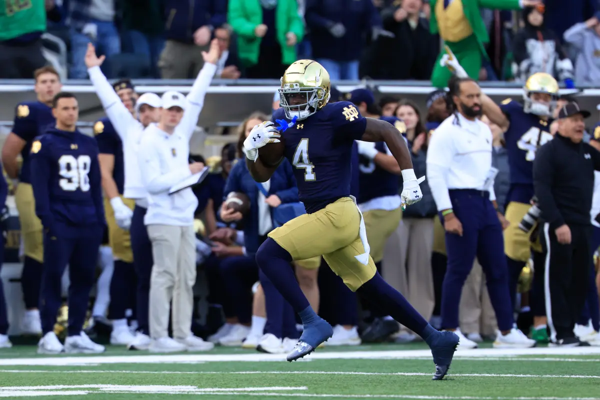 College football fans are upset about Notre Dame being left out of the CFP bracket.