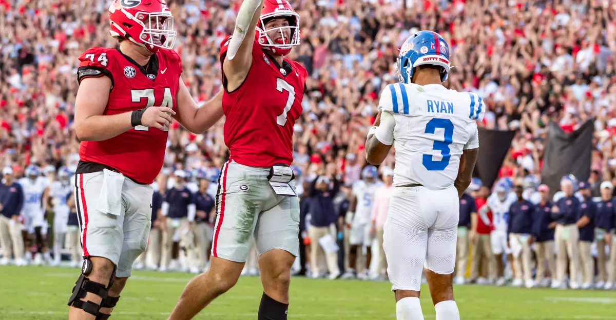 College football fans make their predictions for the winners of the playoff quarterfinals