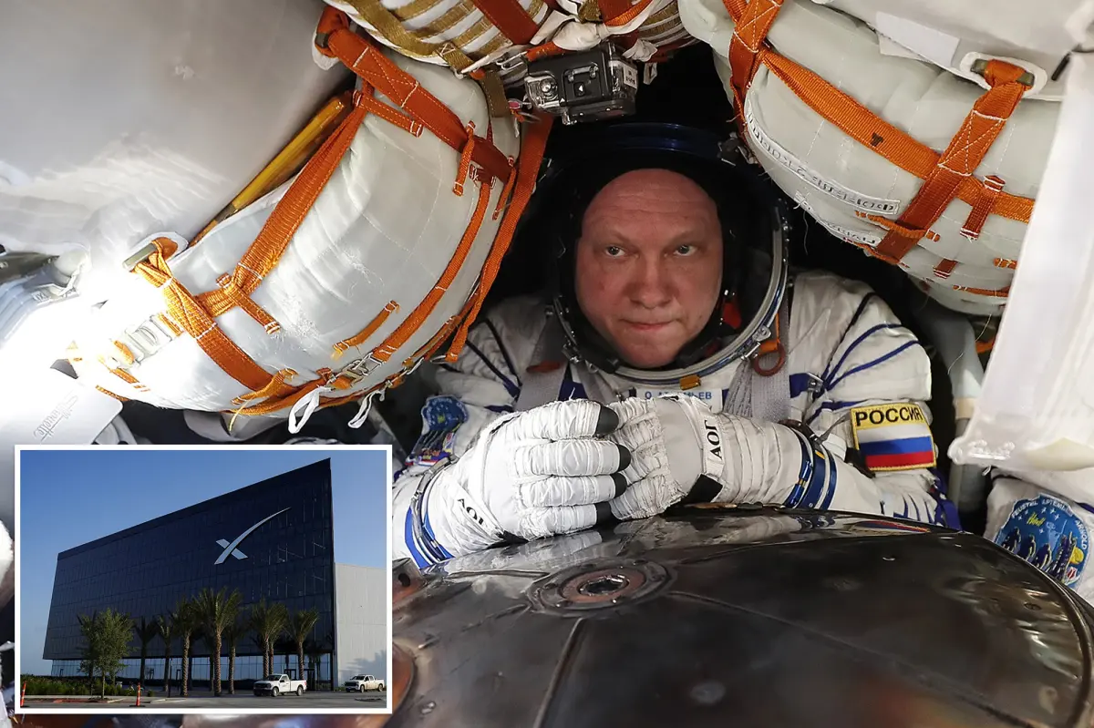 Cosmonaut removed from SpaceX mission for reportedly taking pictures of sensitive materials