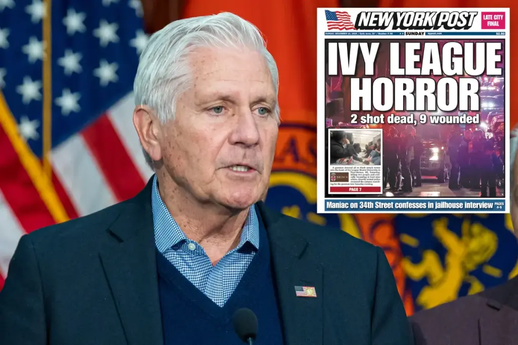 County Executive Bruce Blakeman thinks that the school emergency alert system should be adopted across the state following the shooting at Brown University.