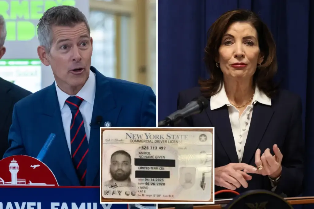 DOT warns of withdrawing $73M from NY due to audit revealing that half of commercial trucking licenses were issued to illegal drivers