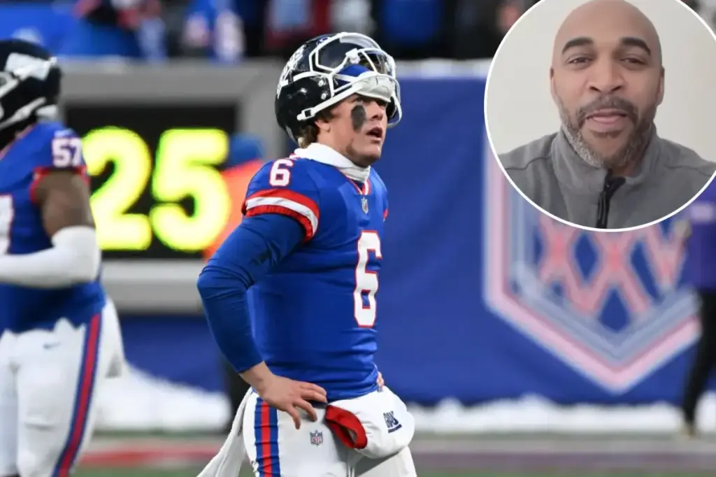 David Tyree advises Giants to bench Jaxson Dart as 'risks' increase
