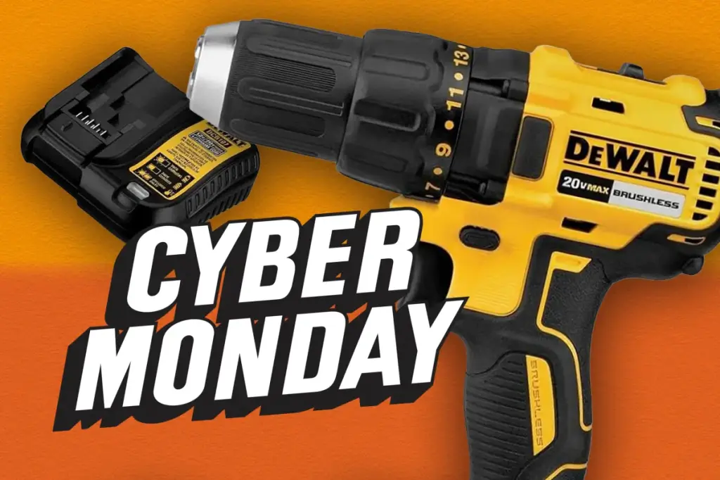 DeWalt tools are discounted by up to 45% for Cyber Monday 2025.