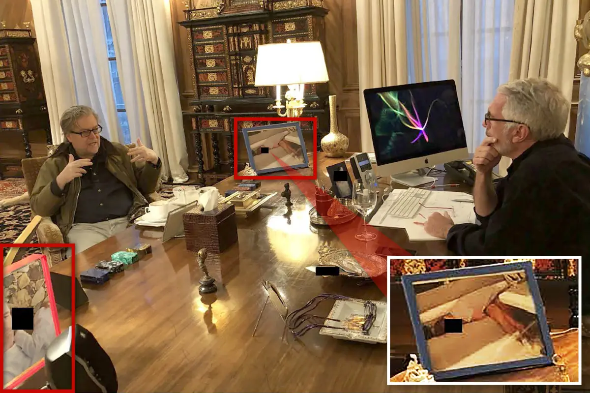 Details on the unsettling photo of a reclining woman found on Jeffrey Epstein's desk
